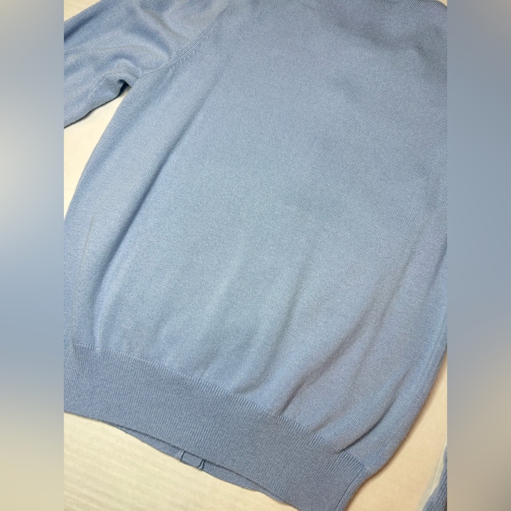Ann Taylor Ann Cardigan Placid Blue Size S - Picture 7 of 11